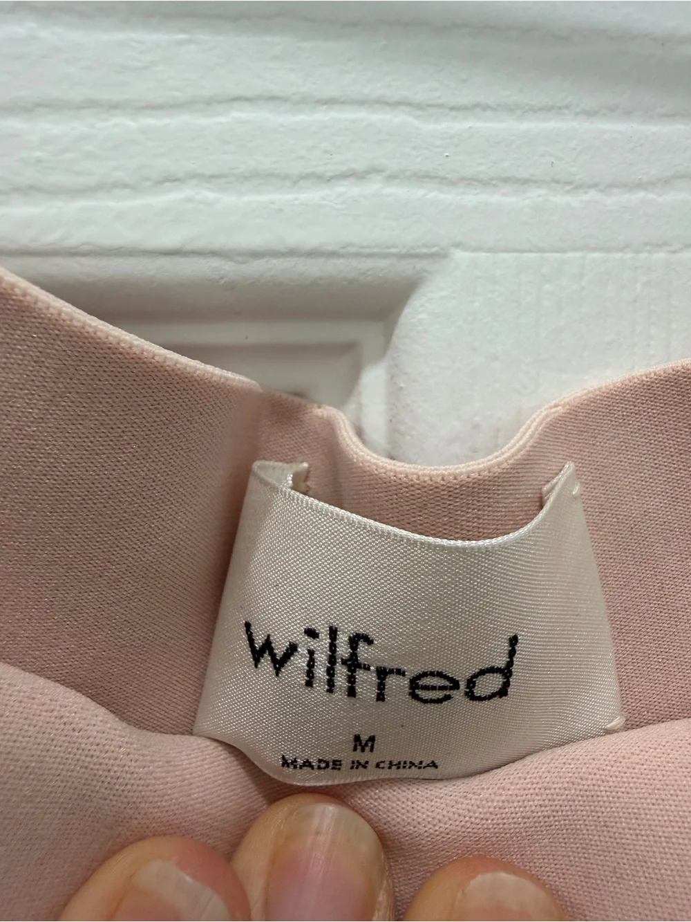 Wilfred Blush Pleated Maxi Skirt